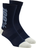 100% Rythym Socks - Navy/Slate - Small/Medium 24006-455-17