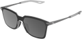 100% Legere Sunglasses - Square - Stone Gray - Black Mirror 61041-289-61