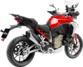 LEOVINCE Cat Eliminator Link Pipe - Stainless Steel DUCATI MULTISTRADA 1100 V4/V4 S/PIKES PEAK 2021 - 2024 80036