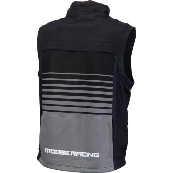 MOOSE RACING Moto Vest - Black/Gray - XS 2830-0637