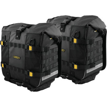 NELSON RIGG Trails End Adventure Saddlebags - Black RG-2050