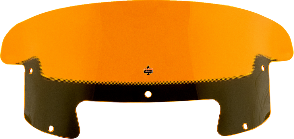 KLOCK WERKS Kolor Flare™ Windshield - 8" - Orange - Indian KWW-04-0619