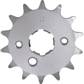 MOOSE RACING Front Sprocket - 14 Tooth - Yamaha/Kawasaki 26-4111-14CRMO