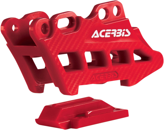 ACERBIS Complete Chain Guide Block - Honda - Red 2410960004