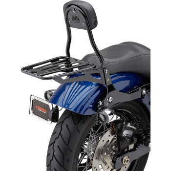 COBRA Backrest Kit - 14" - Black - Dyna 602-2004B