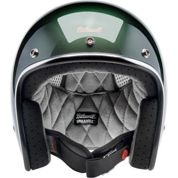BILTWELL Bonanza Helmet - Metallic Sierra Green - XS 1001-324-201