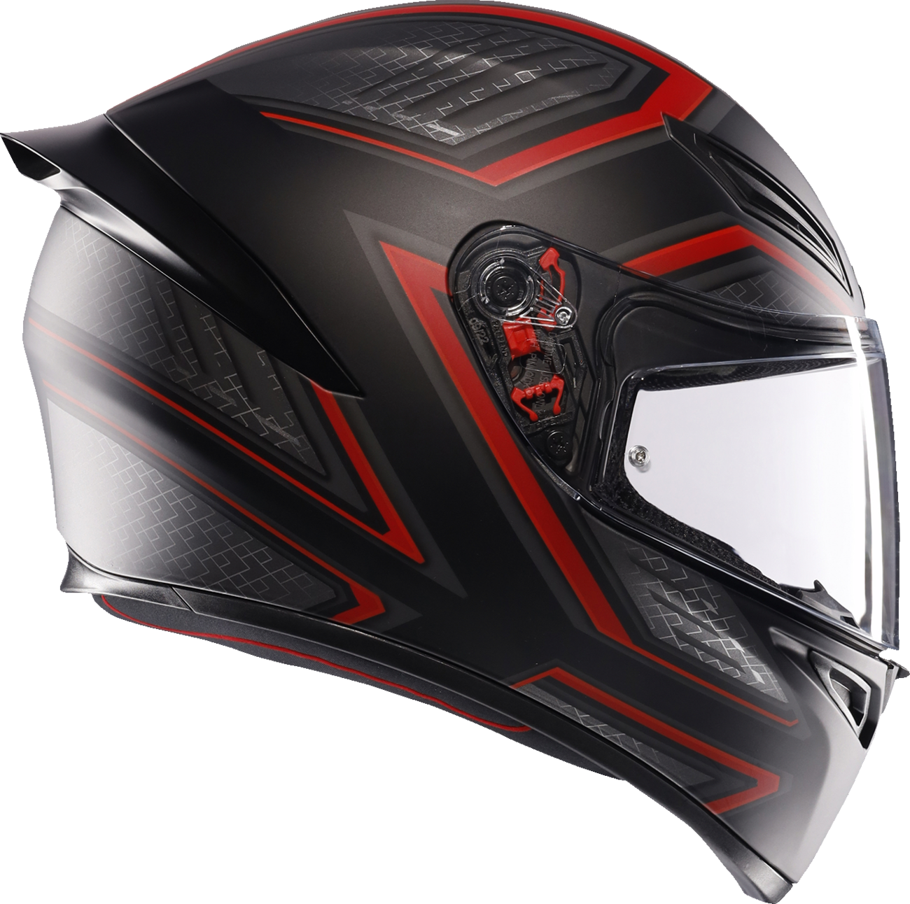 AGV K1 S Helmet - Sling - Matte Black/Red - Small 2118394003-038-S