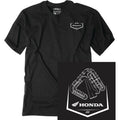 FACTORY EFFEX Honda Track T-Shirt - Black - Medium 28-87302