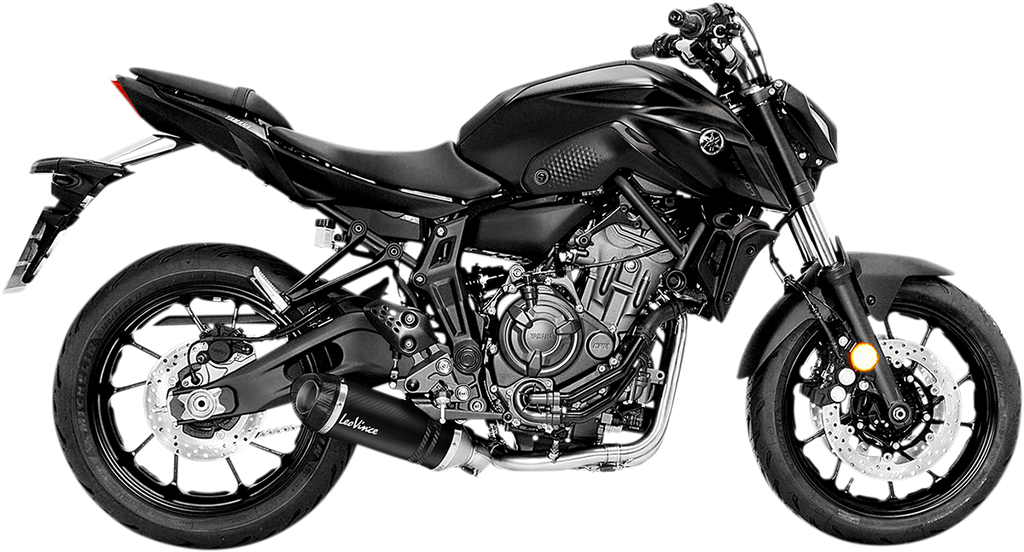 LEOVINCE LV One Evo Exhaust System - Carbon FIber YZF-R7/MT-07/ 2021-2024 14361E