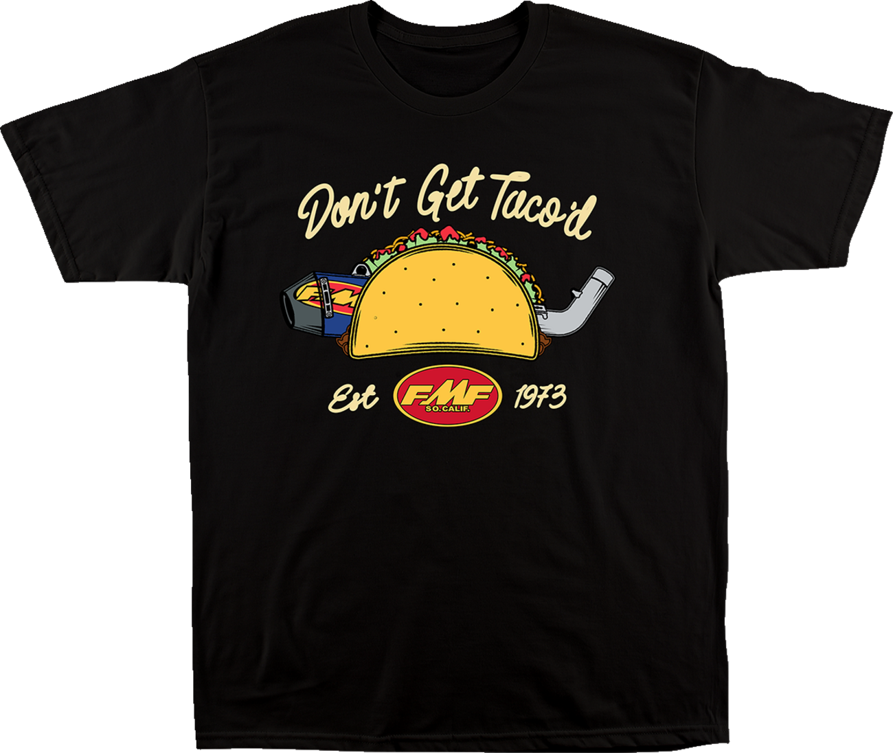 FMF Exhaust CO T-Shirt - Black - XL SP23118913BLKXL 3030-23085