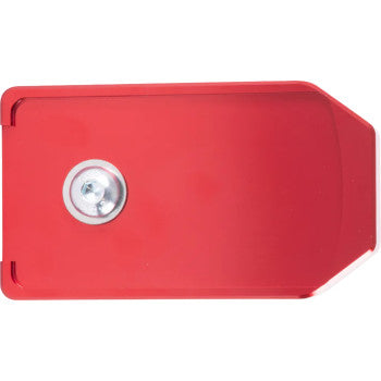 THRASHIN SUPPLY CO. Aggressor Brake Pedal Pad - Red - Touring TSC-2220-2