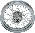 DRAG SPECIALTIES Rear Wheel - Single Disc/No ABS - Chrome - 16"x3.00" 64437