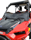 KLOCK WERKS Flare™ Windshield - 9-3/4" - Dark Smoke - RZR KWW-05-0526