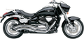 COBRA Speedster Swept Exhaust - Chrome - M90 3223