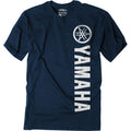 FACTORY EFFEX Yamaha Vertical T-Shirt - Heather Navy - Large 27-87224
