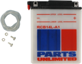 Parts Unlimited Battery - Rcb14l-A1 Cb14l-A1