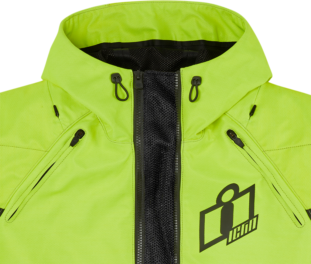 ICON Airform Jacket - Hi-Vis - Large 2820-5502