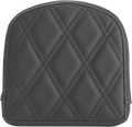 SADDLEMEN Sissy Bar Pad - Lattice Stitched - Black 0408SDC