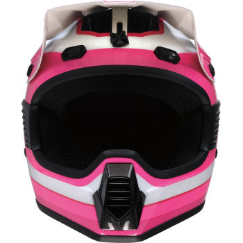 Z1R Child Dirt Maxx Helmet - Vortex - Pink/White - L/XL 0111-1747