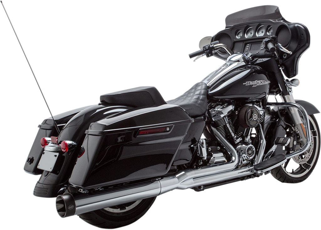 S&S CYCLE 2:1 Exhaust for FL - Chrome N/F 21 MODELS 550-0728
