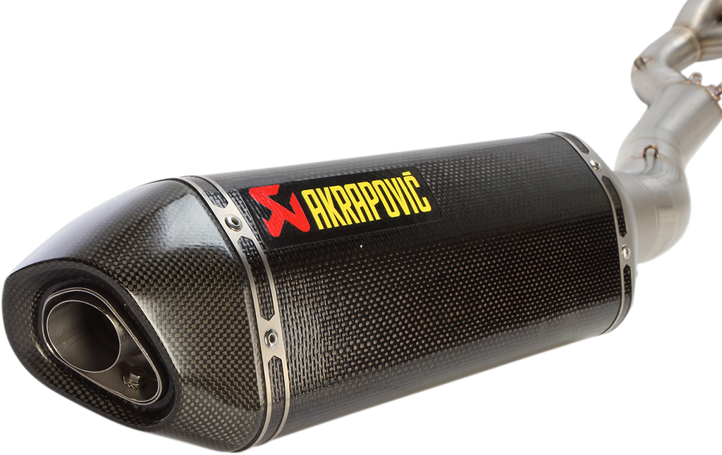 AKRAPOVIC Race Exhaust - Stainless Steel/Carbon Fiber GSX 1300 R Hayabusa 2008-2020 S-S13R2-RC 1810-1517
