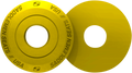 SADDLEMEN Fender Seat Washer - Yellow 14707YW