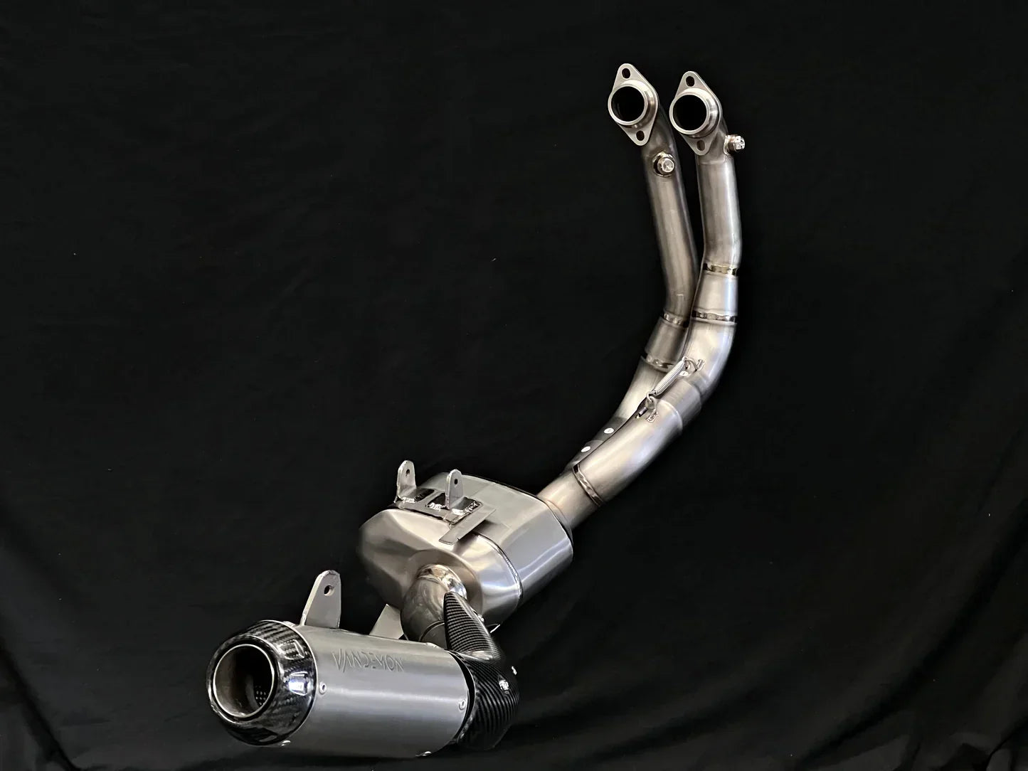 Vandemon Aprilia RS 660 & Tuono 660 Full Titanium Exhaust System 2021-2024  APRS660TITANEXA VA-92