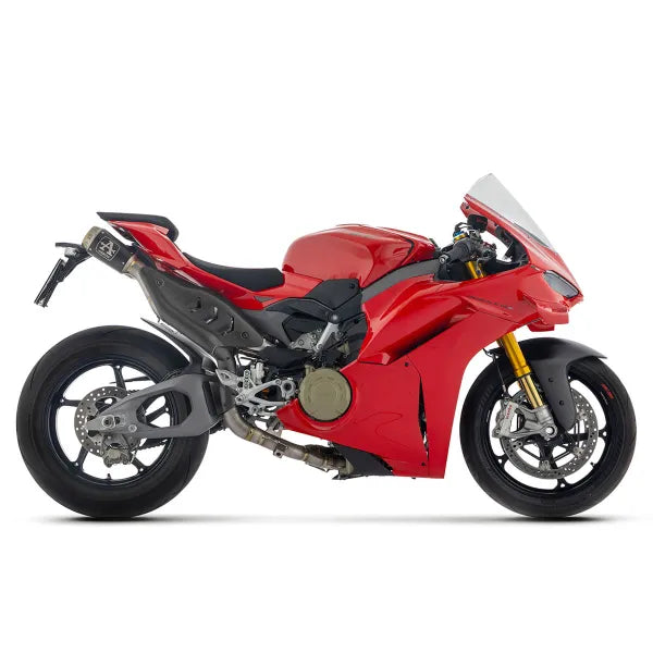 71253CP Arrow Exhaust full system Ducati Panigale V4 2025 2026 Full High Pro-Race Titanium Black Racing