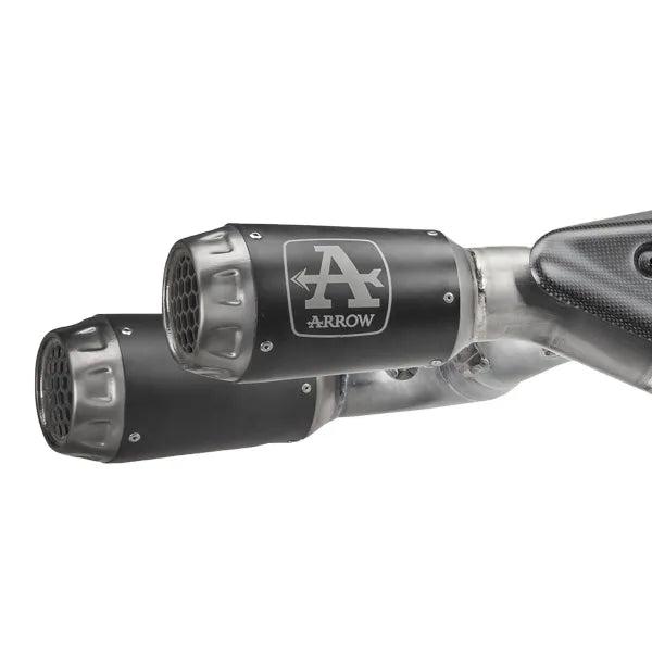 71253CP Arrow Exhaust full system Ducati Panigale V4 2025 2026 Full High Pro-Race Titanium Black Racing