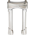 BILTWELL Murdock Handlebar Risers - 8" - Chrome 6403-105-08