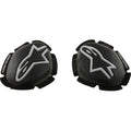 ALPINESTARS GP Tech Knee Sliders - Black/White 6400126-12
