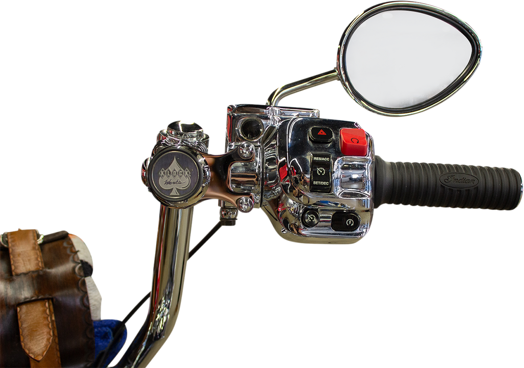 KLOCK WERKS Ambidextrous Mount - iOmount™ - Chrome KWD-04-0606-C