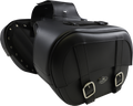 SADDLEMEN Drifter Saddlebags with Shock Cutaway - Black 3501-0576