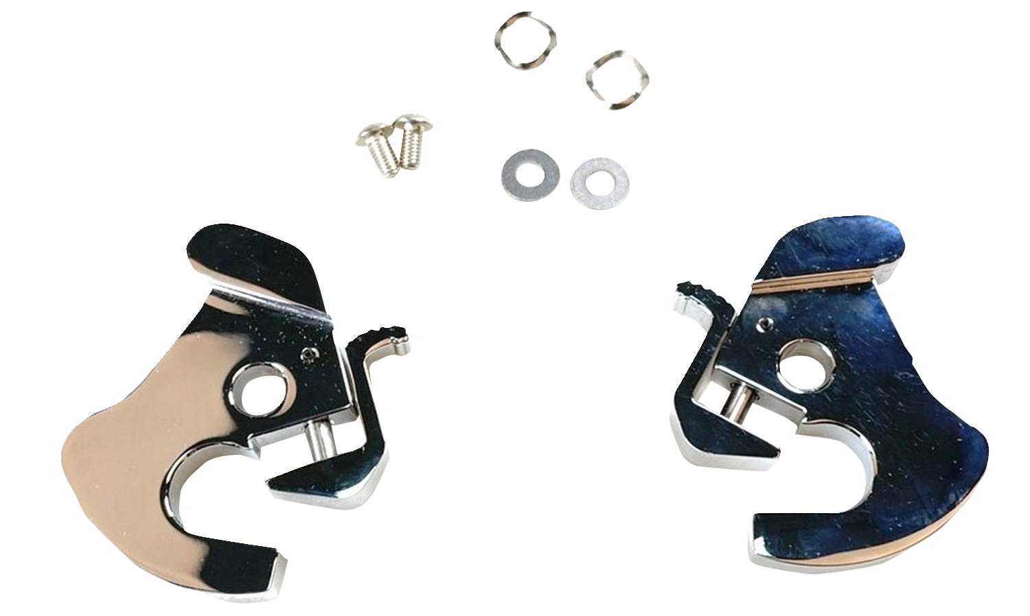 DRAG SPECIALTIES Detachable Latch Kit - Chrome 86097