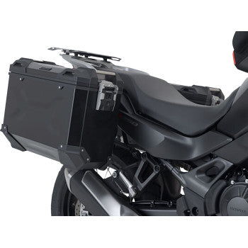 SW-MOTECH TRAX ADV Aluminum Case System - Black - Honda XL750R Transalp '24 KFT.01.070.70000/B