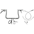 FAT BAGGERS INC. 1-1/4" EZ Install Pointed Top Handlebar - 11" - Chrome 949011