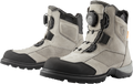 ICON Stormhawk Boots - Gray - Size 11.5 3403-1181