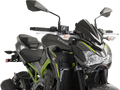 PUIG HI-TECH PARTS New Generation Windscreen - Black - Z900 9689N