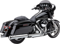 COBRA Neighbor Hater Mufflers for '95-'16 Bagger - Chrome 6107