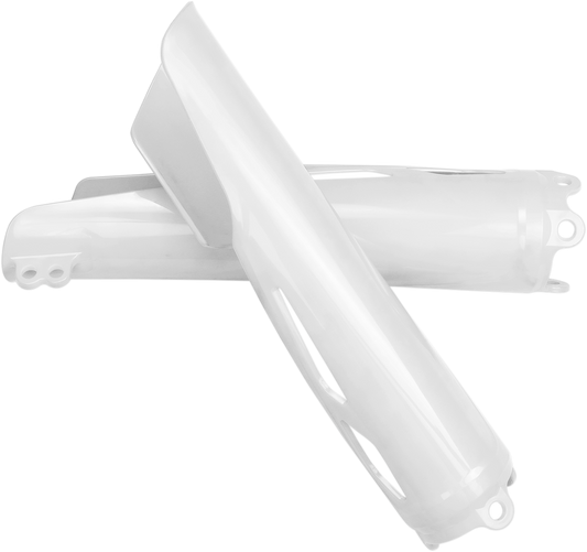 UFO Fork Slider Protectors - White HO04695041