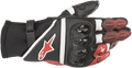 ALPINESTARS GPX V2 Gloves - Black/White/Bright Red - 3XL 3567219-13043XL