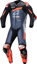 ALPINESTARS GP Plus v4 Leather Suit - Black/Red Fluo/Blue - US 40 / EU 50 3150523135750
