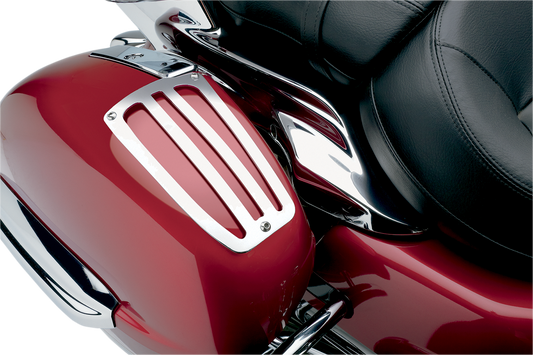 COBRA Saddlebag Lid Guards - Chrome 02-6943