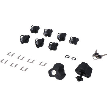 SW-MOTECH TRAX ADV Aluminum Case System - Black - Suzuki V-Strom 650 '11-'16 KFT.05.765.70000/B