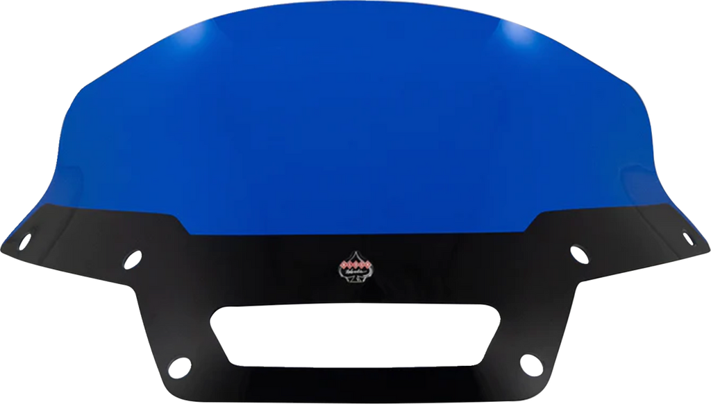 KLOCK WERKS Kolor Flare™ Sport Windshield - 6" - Blue - FXLRST KWW-02-0626