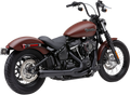 COBRA El Diablo Exhaust - Black - '18-'19 FLHC/FLSB 6479B