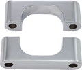 KLOCK WERKS Hugger Front Fender Mounting Blocks - For 21" Wheels - Chrome KWFS-02-0106-C