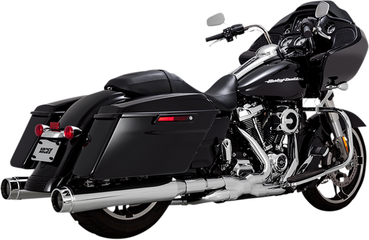 VANCE & HINES 4.5" Torquer Mufflers for FL - Chrome 16674