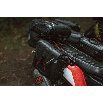 SW-MOTECH SysBag Side Bag System - Black - Triumph Thruxton 1200 '16-'20 BC.SYS.11.795.31000B