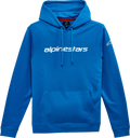 ALPINESTARS Linear Hoodie - Blue/White - Large 1213516707223L